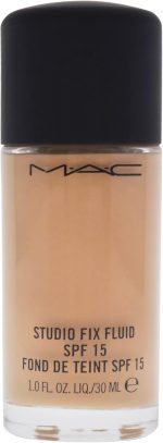 ⁦MAC Studio Fix Fluid SPF 15 Foundation - 1.0 oz, NC37⁩ - الصورة ⁦4⁩