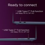 ⁦Lenovo Yoga Slim 7 Laptop, 14.5", Qualcomm Snapdragon, 32 GB RAM, 1 TB SSD, Windows 11 Home, Integrated 14Q8X9⁩ - الصورة ⁦2⁩