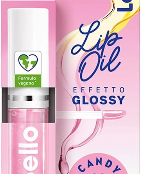 Labello Lip Oil Glossy Lip Effect, Candy Pink, 5.5 ml