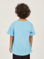 ⁦Styli Boys Avenger Graphic Print Dropped Shoulder Oversized T-Shirt⁩ - الصورة ⁦5⁩