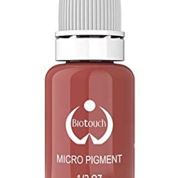 Biotouch Microblading Pigment Medical Grade No Mixing Long Lasting Ink For Professionals Semi-Permanent Make Up PMU Supplies Blue Eyebrow Corrector 1/2 OZ