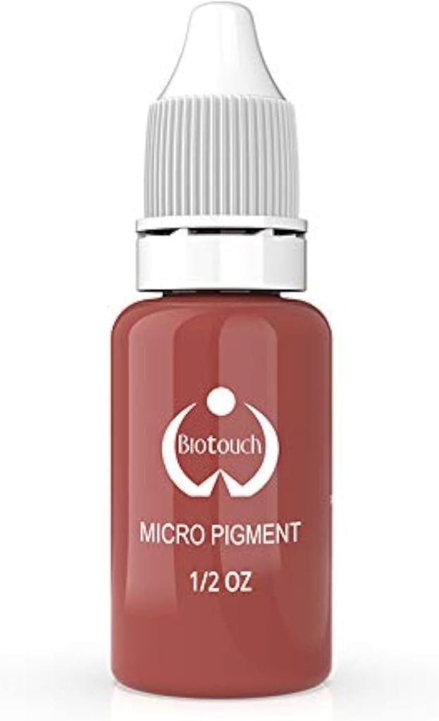 Biotouch Microblading Pigment Medical Grade No Mixing Long Lasting Ink For Professionals Semi-Permanent Make Up PMU Supplies Blue Eyebrow Corrector 1/2 OZ