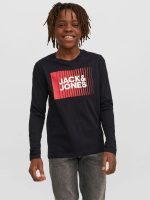 ⁦JACK & JONES Boys JJECORP LOGO TEE PLAY LS O-NECK NOOS JNR T-Shirt⁩ - الصورة ⁦7⁩