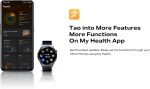 ⁦Infinix XWatch XW3E Smart Watch : IP68 Water Resistant,1.43" AMOLED with AOD, 7-Day Battery,200 Stylish Watch Faces, Multiple Sports Modes,Bluetooth Call Support,Health & Fitness Tracking - Black⁩ - الصورة ⁦10⁩