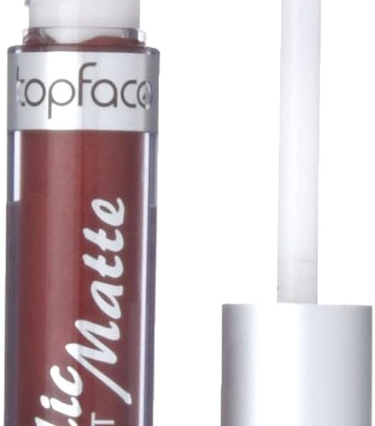 Topface Metallic Matte Lip Paint 008 Red 0.1Ml