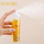 ⁦DR.RASHEL Glow Boosting Makeup Fixer Spray with Gold and Hydrating Formula, 100ml⁩ - الصورة ⁦2⁩