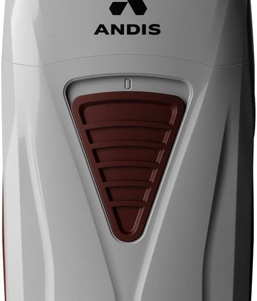 Andis TS-1 17235 Pro Foil Lithium Titanium Foil Shaver, Cord/Cordless, Smooth Shaving Cordless Shaver with Charger, Gray