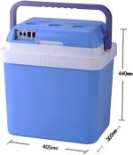 ⁦Avcbno Compact refrigerator Mini Refrigerator Car Home Auto Fridges Drinks Cooler Heater Keep Food Warm Fresh for Car Home Pinic Camping⁩ - الصورة ⁦3⁩