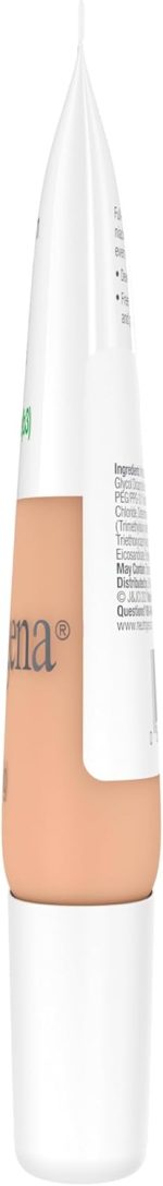 ⁦Neutrogena Clear Coverage Flawless Matte CC Cream, Full-Coverage Color Correcting Cream Face Makeup with Niacinamide (b3), Hypoallergenic, Oil Free & Fragrance Free, Sand, 1 oz⁩ - الصورة ⁦6⁩