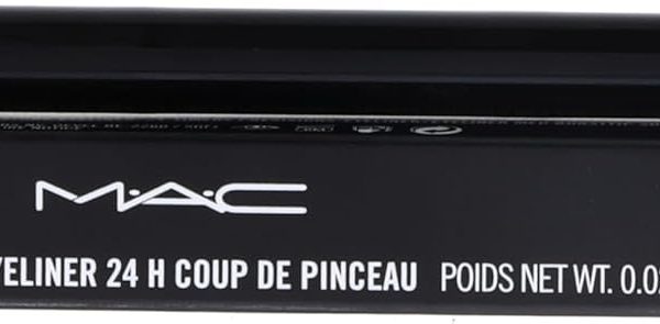 MAC Brushstroke Liner Brush - Black Eyeliner - Liquid - Long-lasting, Water-resistant, Smudge-proof