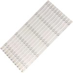 ⁦XSGZFC 5Set 50inch 495mm LED Backlight TV Strip for Hi.sen/se 5led 3V HD500DF 50K220 50EC290N 50K1800 50N4000U HD500DF 50H5GB 50H5C 50H4C⁩ - الصورة ⁦2⁩