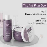 ⁦Bare Anatomy Anti Frizz Shampoo, Frizz Control Upto 24 Hrs, Powered By Hyaluronic Acid & Fatty Acids, Smooth, Shiny & Frizz Free Hair, Paraben & Sulphate Free, Women & Men, 250Ml⁩ - الصورة ⁦7⁩