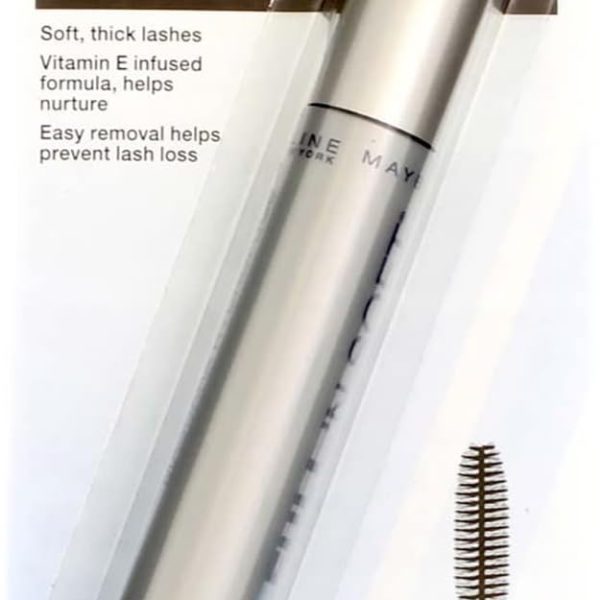Maybelline Full 'N Soft Waterproof Mascara, Very Black [311], 0.28 oz (Pack of 2)