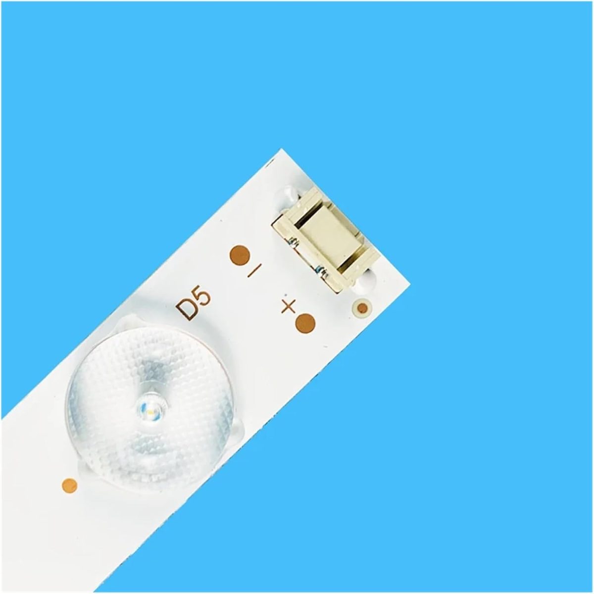 ⁦XSGZFC 6pcs=1set 5leds 3v 379mm Suitable For Sky/wor.th 49-inch LCD TV 5800-W42003-0P10 10-10070a-02a LED-42B700S 42E368W RDL420FY⁩ - الصورة ⁦3⁩