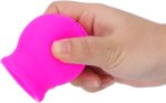 ⁦Excefore Soft Silicone Lip Plumper Device, Makeup Enhancement Device, Quickly Face Clean Massage Pump With Brush (Pink)⁩ - الصورة ⁦7⁩