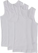 REDTAG Boys Basic Vest Set (Pack of 3)