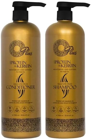 Oplus Shampoo & Conditioner for Protein & Keratin Treated Hair - 1000 ml