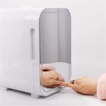 ⁦QBNZAXC Mini fridge Portable Refrigerator 12V/220V Mini Mirror Fridge Auto Compressor Student Dormitory Home Use Camping Cooler Refrigerator⁩ - الصورة ⁦3⁩