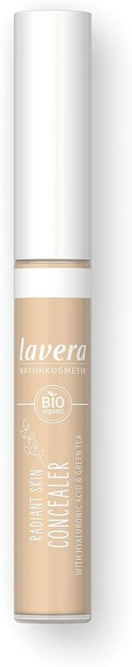 lavera Radiant Skin Concealer - Ivory 01 - Coverage of Dark Circles and Impurities - Up to 8 Hours - Moisturising - Vegan - Natural Cosmetics (1 x 5 ml)