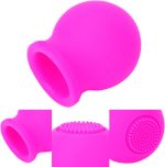 ⁦Excefore Soft Silicone Lip Plumper Device, Makeup Enhancement Device, Quickly Face Clean Massage Pump With Brush (Pink)⁩ - الصورة ⁦6⁩