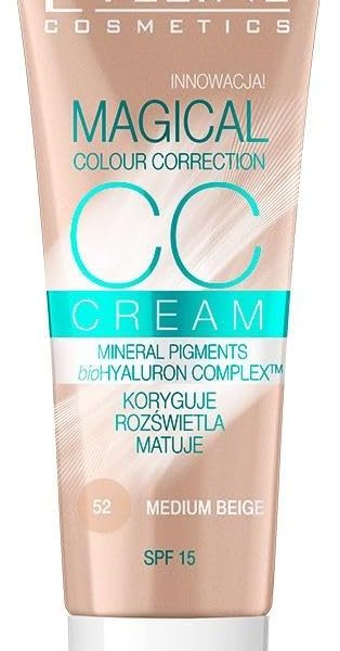 Eveline Cosmetics Cc Cream Magical Colour Correction Medium Beige 30ml