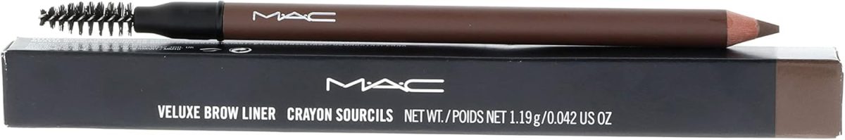 ⁦MAC M.A.C Veluxe Brow Liner - Deep Dark, Brunette, 042 ounce⁩ - الصورة ⁦2⁩