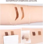 ⁦ZDHSOY Eyebrow Gel, Eyebrow Dye/Eyebrow Tint/Semi-Permanent Eyebrow Gel Tattoo Brow Waterproof Sweat-proof,Fast Drying,Brow Gel (Light Grey)⁩ - الصورة ⁦5⁩