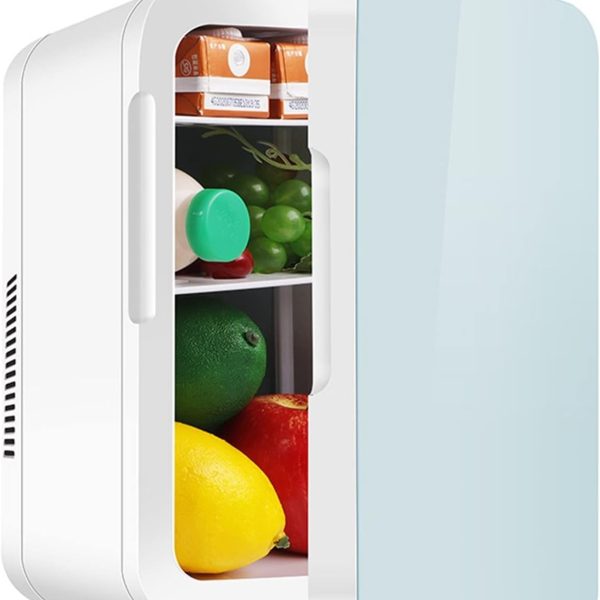 Avcbno Compact refrigerator 20L Mini Fridge Refrigerator Beauty Cooler Warmer Refrigerators Constant Temperature Skincare Preservation For HOME