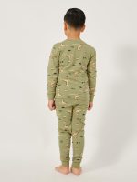 ⁦Styli Boys All-Over Print Round Neck T-Shirt And Pyjama Set⁩ - الصورة ⁦5⁩