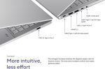 ⁦ASUS Vivobook S16" 2.5K +144Hz S3607QA-PL018W, Qualcomm Snapdragon X1 Up to 45TOPS,16GB RAM DDR5,1TB M.2 NVMe PCIe, FHD CAM, AR-EN Backlit Keyboard,TYPE-C, 65W Adapter, WIN 11, Aluminum Gray⁩ - الصورة ⁦4⁩