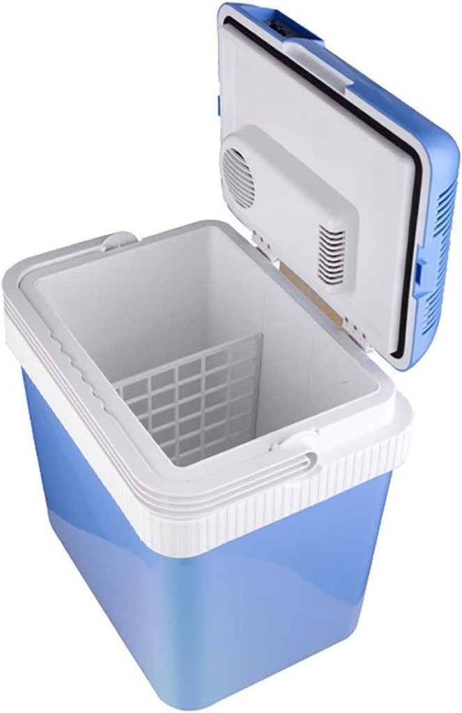 Avcbno Compact refrigerator Mini Refrigerator Car Home Auto Fridges Drinks Cooler Heater Keep Food Warm Fresh for Car Home Pinic Camping