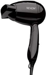 ⁦Revlon Folding Travel Hair Dryer, 1200W, Black, RVDR5305ARB1⁩ - الصورة ⁦3⁩