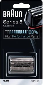 Braun Shaver Replacement Part 52B Black, Compatible with Series 5 Shavers, Stainless (New 5)
