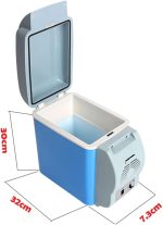 ⁦QBNZAXC Mini fridge Mini Car Fridge Portable Auto Refrigerator Multi-Function Cooler Freezer Warmer for Travel Home Camping⁩ - الصورة ⁦4⁩