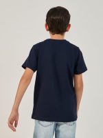 ⁦Styli Boys Graphic Print Round Neck T-Shirt⁩ - الصورة ⁦5⁩