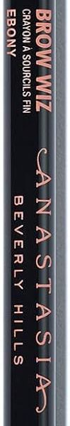Anastasia Beverly Hills Brow Wiz - Ebony for Women 0.003 oz Eyebrow, White