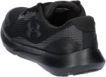 ⁦Under Armour UA Surge 3 Men's Laced Shoes, Black / Black / Black, Size 44.5 EU⁩ - الصورة ⁦4⁩