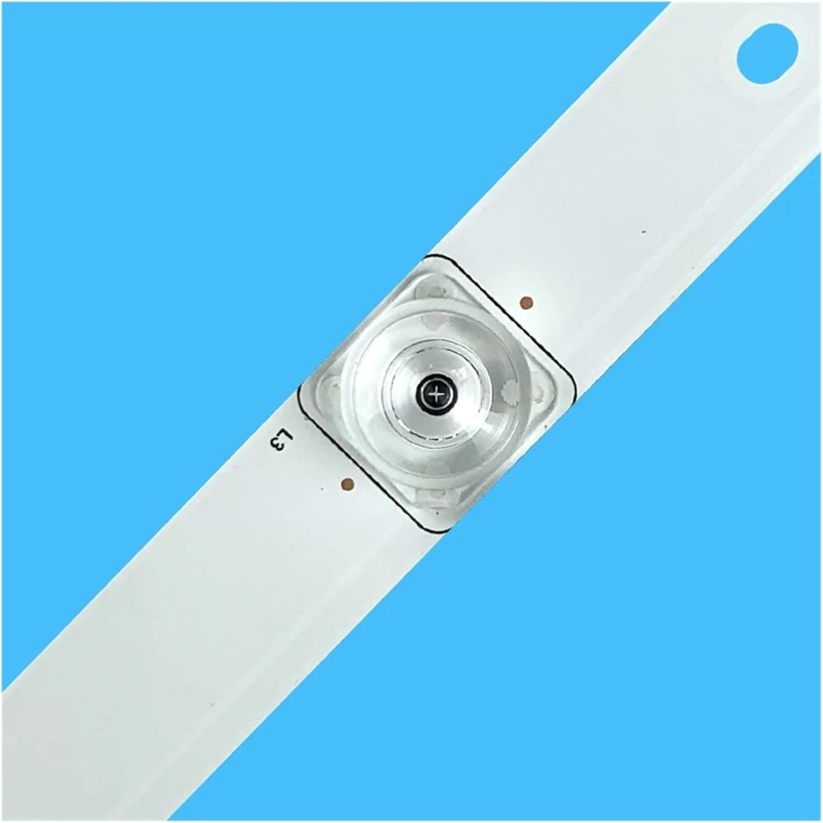 ⁦XSGZFC 100% New 9PCS 451MM Original LED Backlight Bar for 49 Inch TV DLED49HD 9X4 1005 E177671B/PEC BPM2V0 1732 4LEDS 3V Square Lens⁩ - الصورة ⁦3⁩