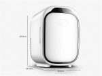 ⁦QBNZAXC Mini fridge Mini Refrigerator, Refrigerator, Cosmetics, Facial Mask, Refrigerator, Student Dormitory, Refrigerator, Refrigeration⁩ - الصورة ⁦4⁩