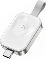 Excefore Portable Apple Watch Charger，iWatch Wireless Charger with USB C Fast Charging Magnetic Travel Charger for Apple Watch Series 8 7 SE 6 5 4 3 2