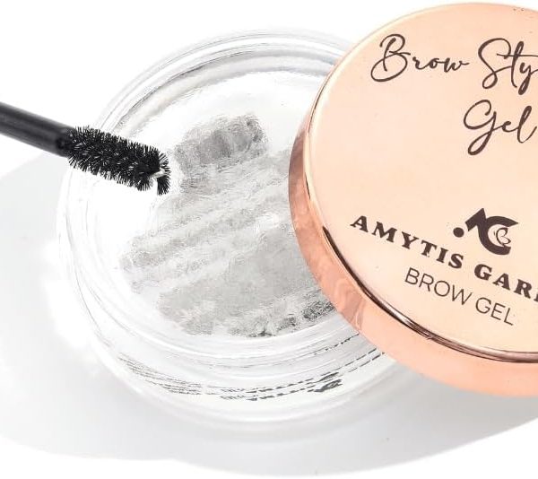 Amytis Garden Brow Sculpting Clear Gel Instant Eyebrow Styler - Clear Eyebrow Shaping Wax For Holding Brows In Place - Waterproof And Sweat-Proof Eyebrow Repair Liquid (Clear) 8 Grams/0.28Oz