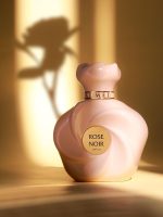 ⁦Ahmed Al Maghribi Rose noir EDP 75ML | Buttery floral | Vanilla | Citrusy rose | Freshness | long lasting | Ambergris | Cashmere Wood | Men Perfume | Women Perfume | Unisex | Perfumes⁩ - الصورة ⁦5⁩