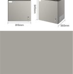 ⁦QBNZAXC Mini fridge Mini Refrigerator Portable Compressor Freezer Cooler For Boat Camping Travelling⁩ - الصورة ⁦2⁩