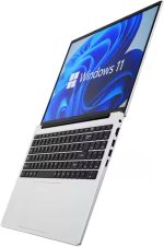 ⁦Huitbat TK-H10 Laptop Intel Core i3-1025G1, 16GB RAM, 512GB SSD Storage, 15.6" FHD 1920 x 1080 IPS, Intel UHD Graphics, Backlit Keyboard, Fingerprint Reader, RJ45, Type-C, Windows 11 Pro, Silver⁩ - الصورة ⁦4⁩