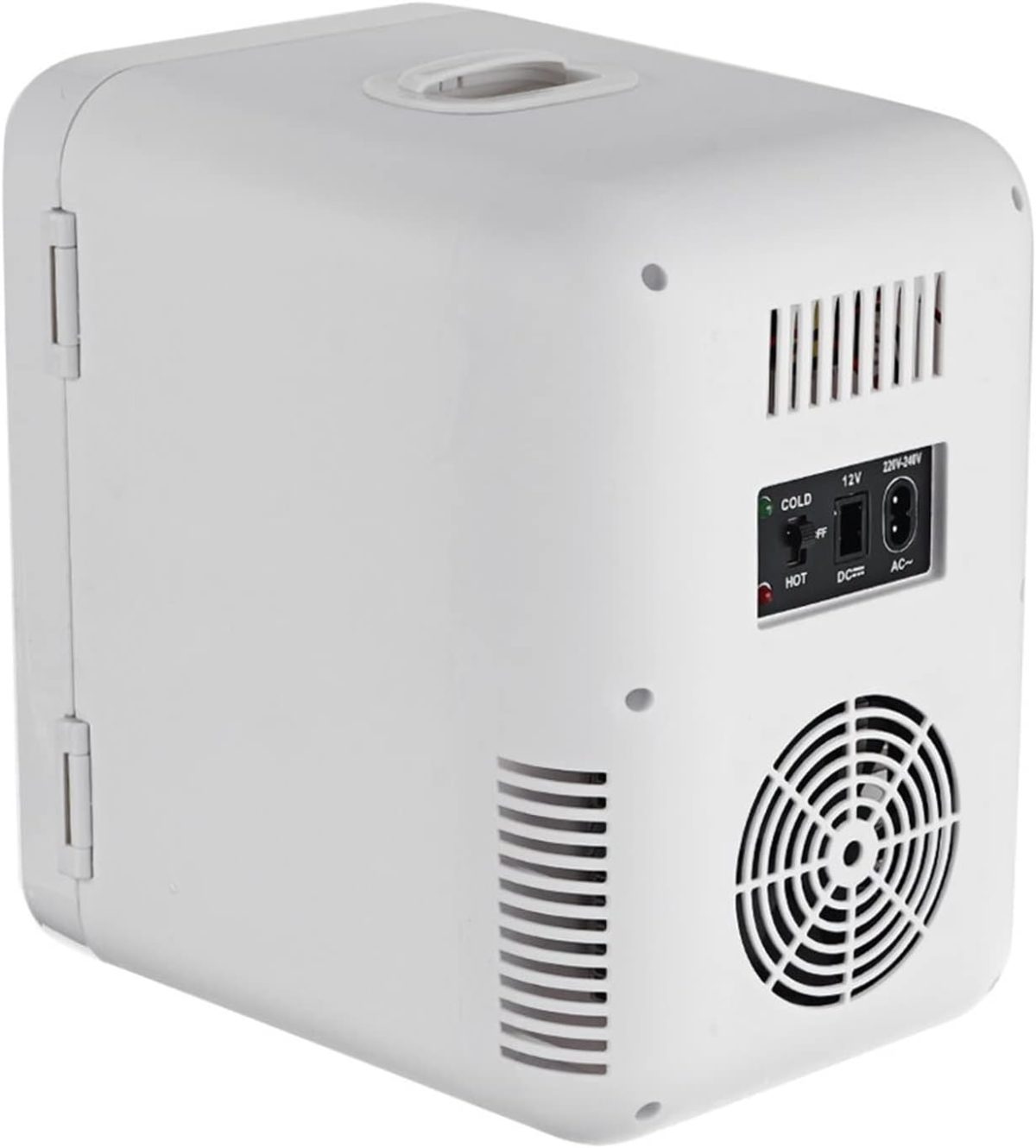⁦DDCVFREE Mini fridge Mini Makeup Fridge With Makeup Mirror Cosmetics Refrigerator Thermoelectric Cooler And Warmer For Perfume Skincare Products⁩ - الصورة ⁦5⁩