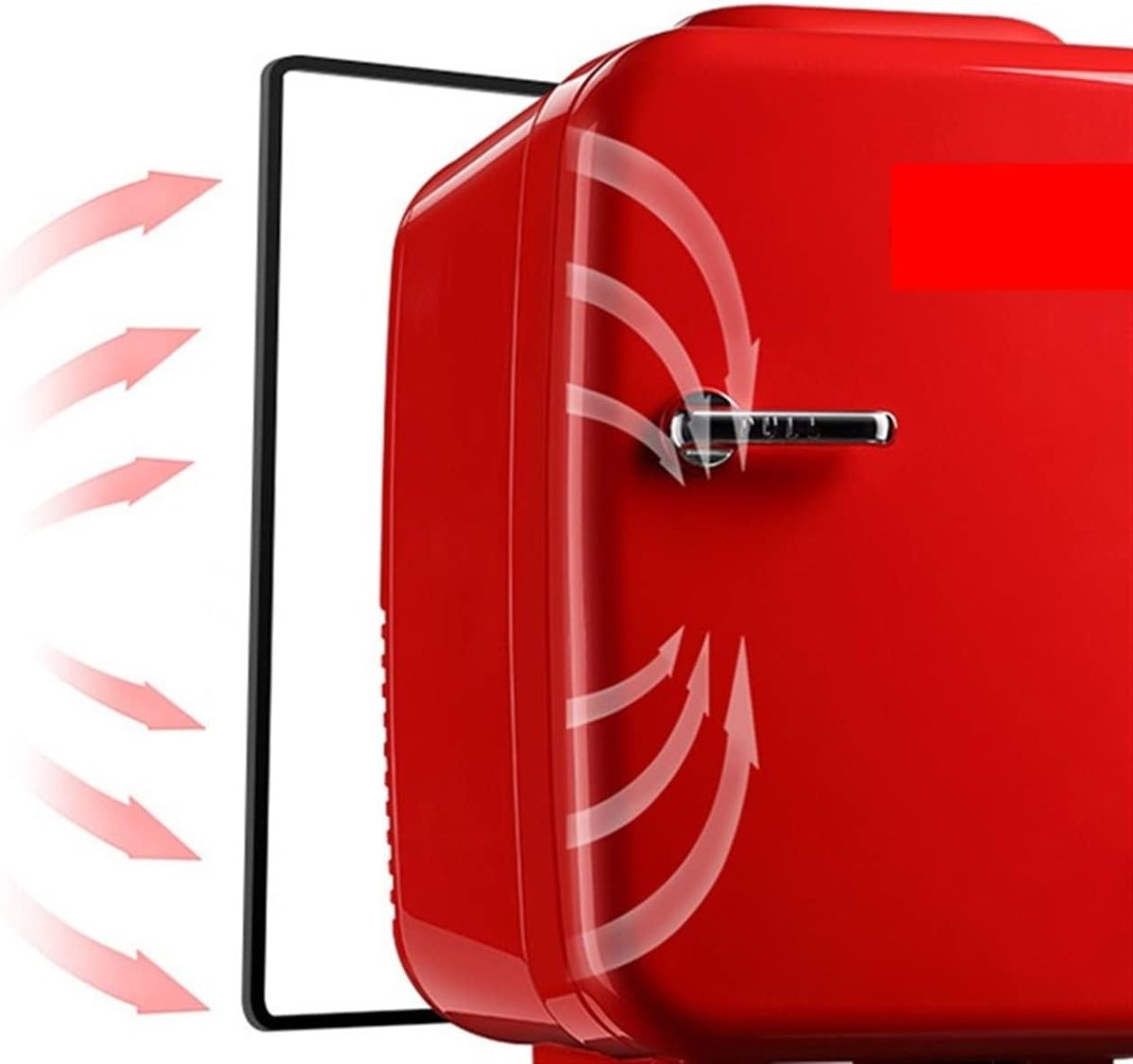 ⁦Avcbno Compact refrigerator Cooling And Heating Mini Refrigerator The Fridge Room Cosmetic Both Home Small Drinks Camping Makeup Portable Electric Trips⁩ - الصورة ⁦3⁩