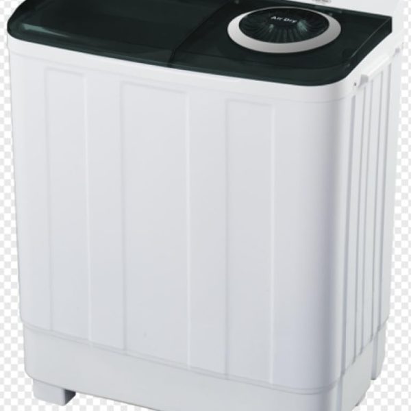 Sreen SRWM-8K-TTW 560W Twin Tub Washing Machine, 8 kg Capacity, White