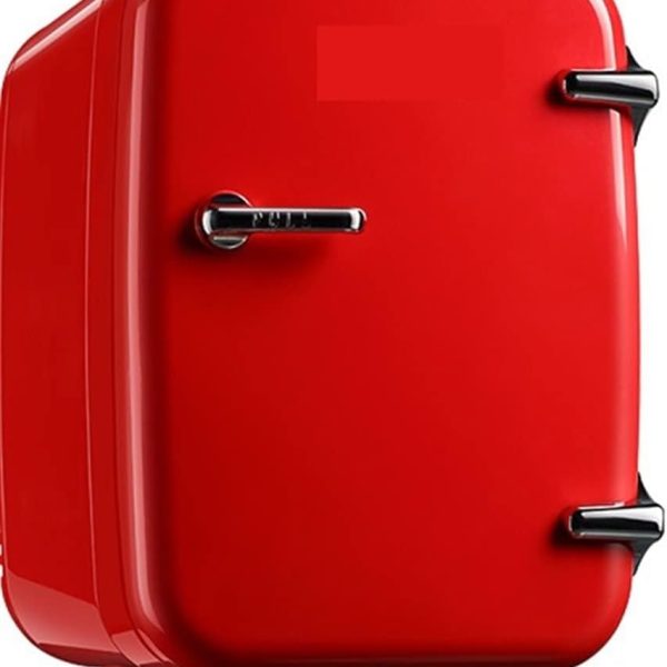 Avcbno Compact refrigerator Cooling And Heating Mini Refrigerator The Fridge Room Cosmetic Both Home Small Drinks Camping Makeup Portable Electric Trips