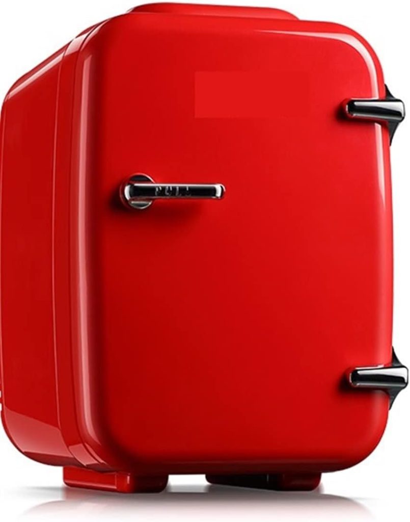 Avcbno Compact refrigerator Cooling And Heating Mini Refrigerator The Fridge Room Cosmetic Both Home Small Drinks Camping Makeup Portable Electric Trips