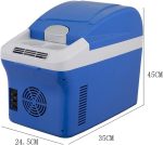 ⁦QBNZAXC Mini fridge Travel Refrigerator Mini Fridges For Car Home Portable Refrigerator Milk Food Insulated Carrier With Handle⁩ - الصورة ⁦3⁩